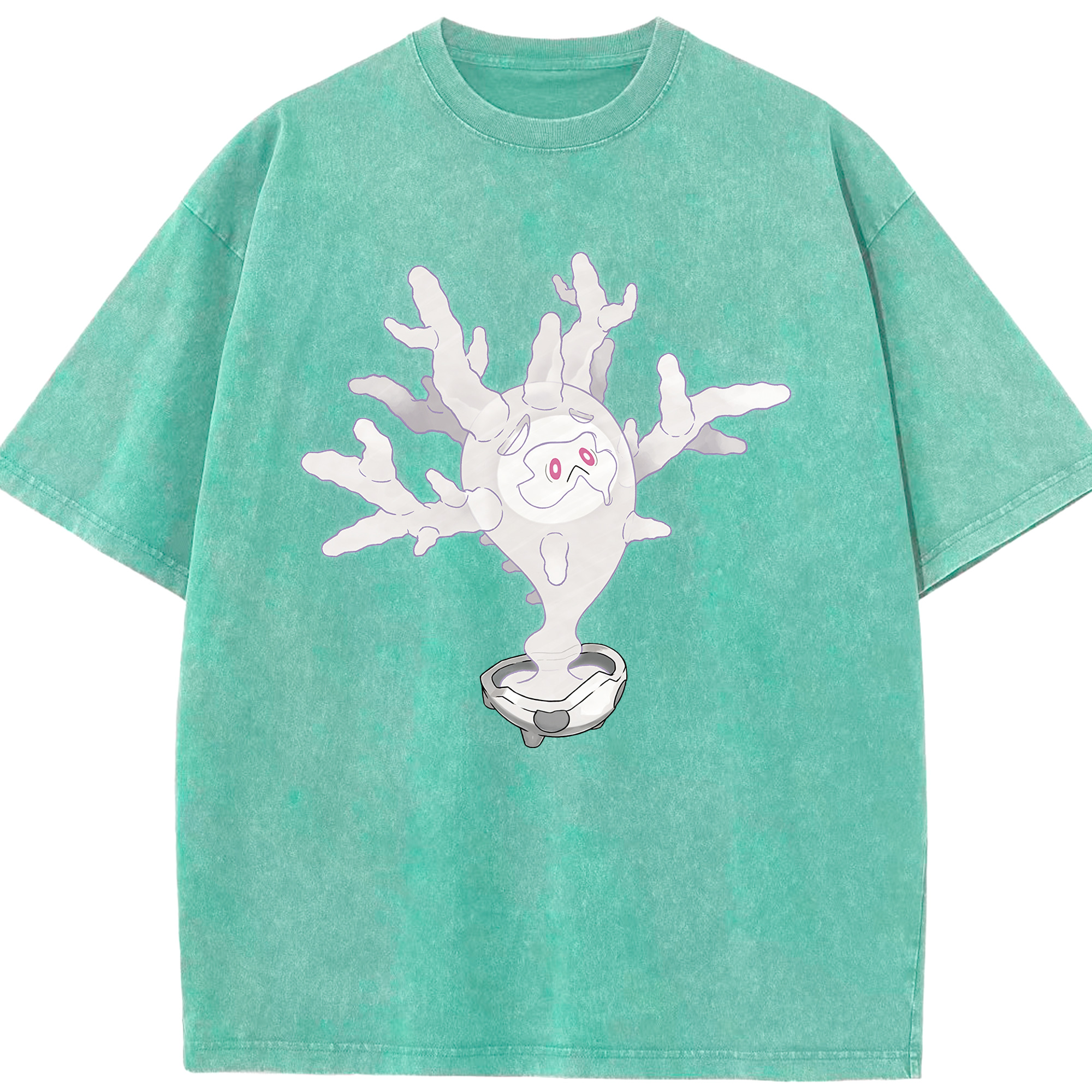（画像用） ポケットモンスター Pokémon 綿100% ヴィンテージ風 半袖Tシャツ（フロントプリント）